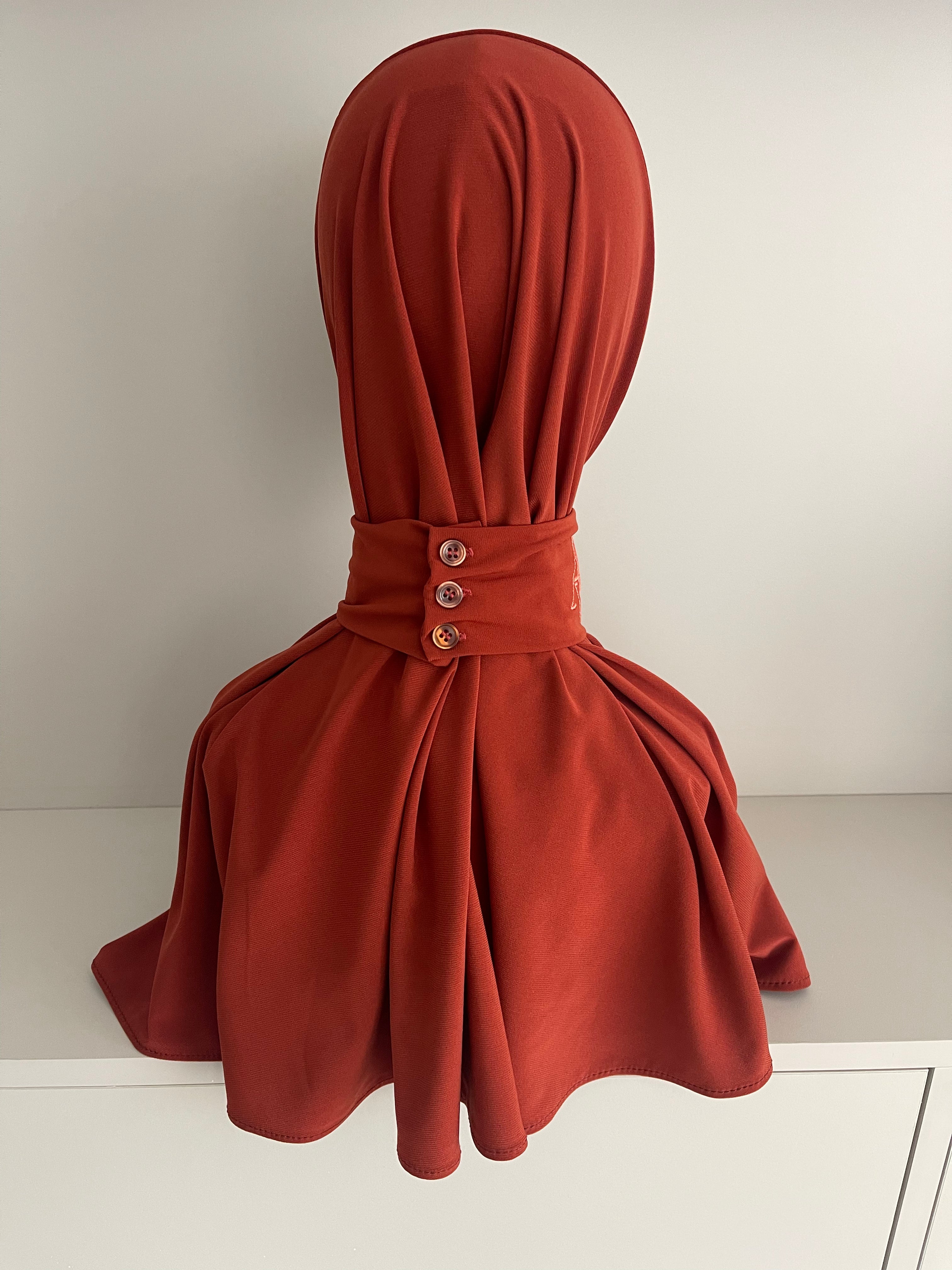 INSTANT HIJAB BOUTANS À L'ARRIÉR